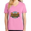 Ladies Core Cotton V Neck Tee Thumbnail