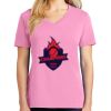 Ladies Core Cotton V Neck Tee Thumbnail