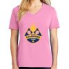 Ladies Core Cotton V Neck Tee Thumbnail