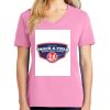 Ladies Core Cotton V Neck Tee Thumbnail