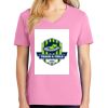 Ladies Core Cotton V Neck Tee Thumbnail