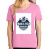 Ladies Core Cotton V Neck Tee Thumbnail