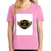 Ladies Core Cotton V Neck Tee Thumbnail