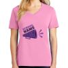Ladies Core Cotton V Neck Tee Thumbnail
