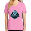 Ladies Core Cotton V Neck Tee Thumbnail