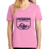 Ladies Core Cotton V Neck Tee Thumbnail