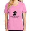 Ladies Core Cotton V Neck Tee Thumbnail