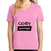 Ladies Core Cotton V Neck Tee Thumbnail