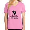 Ladies Core Cotton V Neck Tee Thumbnail