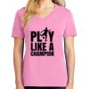 Ladies Core Cotton V Neck Tee Thumbnail