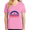 Ladies Core Cotton V Neck Tee Thumbnail