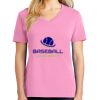 Ladies Core Cotton V Neck Tee Thumbnail