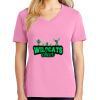 Ladies Core Cotton V Neck Tee Thumbnail