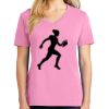 Ladies Core Cotton V Neck Tee Thumbnail