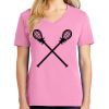Ladies Core Cotton V Neck Tee Thumbnail