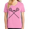 Ladies Core Cotton V Neck Tee Thumbnail