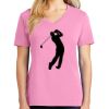 Ladies Core Cotton V Neck Tee Thumbnail