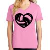 Ladies Core Cotton V Neck Tee Thumbnail