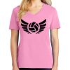 Ladies Core Cotton V Neck Tee Thumbnail
