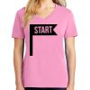 Ladies Core Cotton V Neck Tee Thumbnail