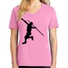 Ladies Core Cotton V Neck Tee Thumbnail