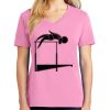 Ladies Core Cotton V Neck Tee Thumbnail