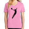 Ladies Core Cotton V Neck Tee Thumbnail