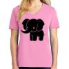 Ladies Core Cotton V Neck Tee Thumbnail