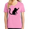 Ladies Core Cotton V Neck Tee Thumbnail