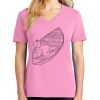 Ladies Core Cotton V Neck Tee Thumbnail