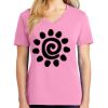 Ladies Core Cotton V Neck Tee Thumbnail