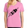 Ladies Core Cotton V Neck Tee Thumbnail