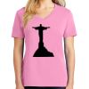 Ladies Core Cotton V Neck Tee Thumbnail
