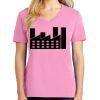 Ladies Core Cotton V Neck Tee Thumbnail