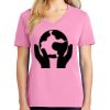 Ladies Core Cotton V Neck Tee Thumbnail