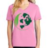 Ladies Core Cotton V Neck Tee Thumbnail