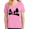 Ladies Core Cotton V Neck Tee Thumbnail
