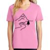 Ladies Core Cotton V Neck Tee Thumbnail