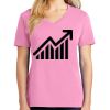 Ladies Core Cotton V Neck Tee Thumbnail