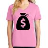 Ladies Core Cotton V Neck Tee Thumbnail