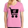 Ladies Core Cotton V Neck Tee Thumbnail