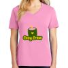 Ladies Core Cotton V Neck Tee Thumbnail