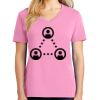 Ladies Core Cotton V Neck Tee Thumbnail