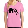 Ladies Core Cotton V Neck Tee Thumbnail