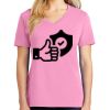 Ladies Core Cotton V Neck Tee Thumbnail