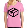 Ladies Core Cotton V Neck Tee Thumbnail