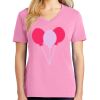 Ladies Core Cotton V Neck Tee Thumbnail