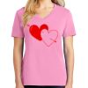 Ladies Core Cotton V Neck Tee Thumbnail