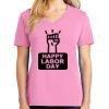 Ladies Core Cotton V Neck Tee Thumbnail