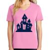Ladies Core Cotton V Neck Tee Thumbnail